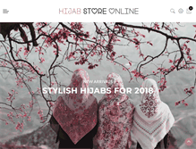 Tablet Screenshot of hijabstoreonline.com